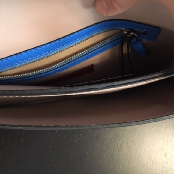 Blue Valentino Rockstud Wristlet Clutch - Picture 6 of 8